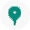 Redish pink Google Maps pin icon in light gray circle